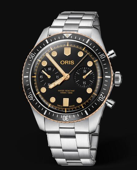 Oris Divers Sixty Five Chronograph 01 771 7744 4354-07 8 21 18 Replica Watch